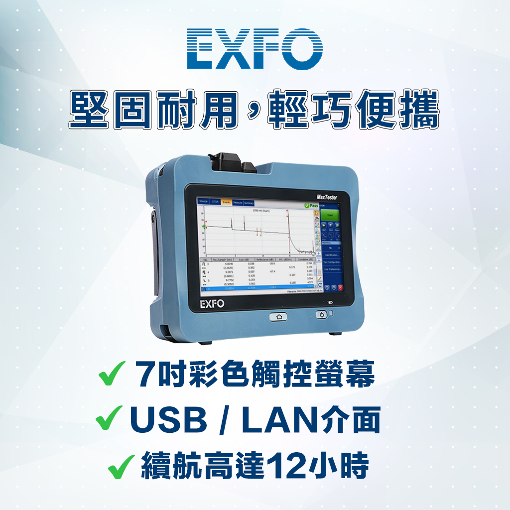 MaxTester720D OTDR