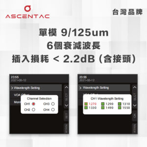 桌上型可調光衰減器