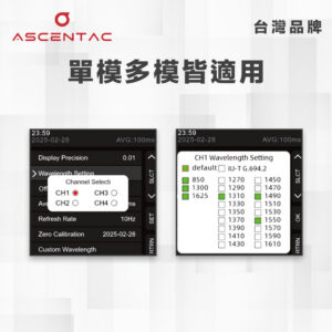 桌上型光功率計