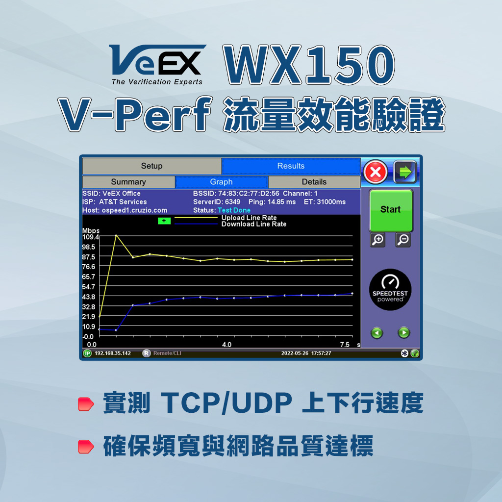 VeEX WX150 Wi-Fi 無線網路測試儀:圖片 4